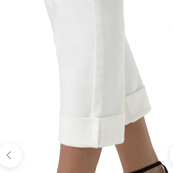 Liverpool Los Angeles CHARLIE CROP WIDE ROLLED CUFF  Size 32 NWT - Picture 3 of 5